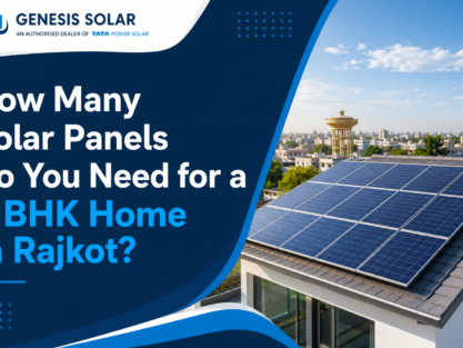 how many solar panels do you need for a 3bhk home in rajkot