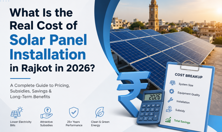 What-Is-the-Real-Cost of Solar Panel Installation in Rajkot in 2026